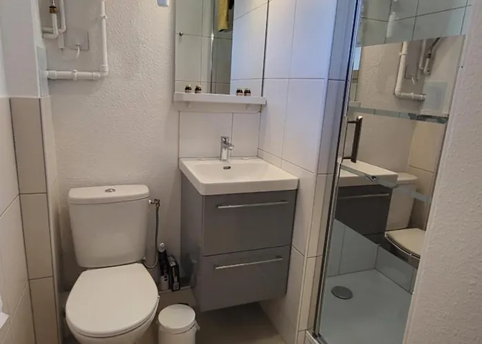 Apartament Les Naiades 2 Avec Place Parking Privee Incluse Climatisation Wifi Grande Terrasse Ideal Pour Cure Thermale